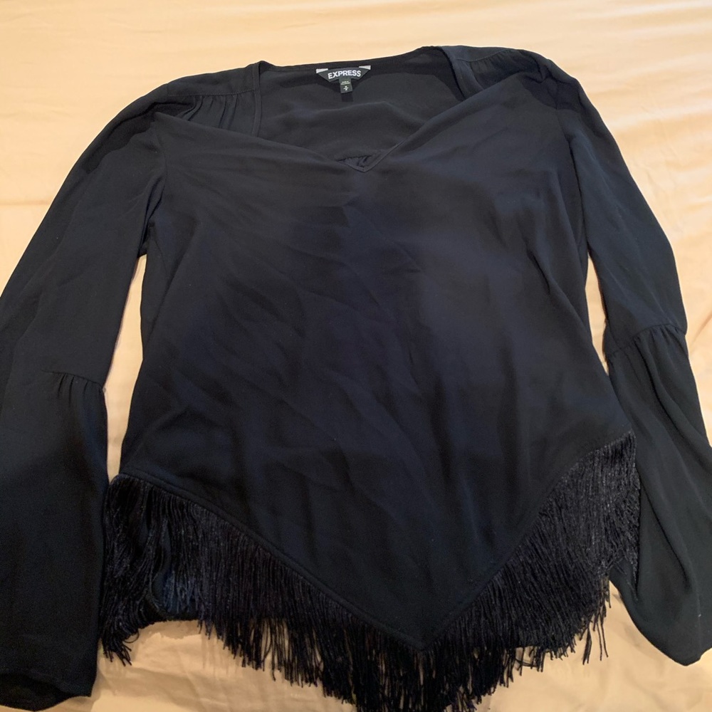 Express Fringe shirt